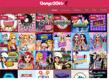Tablet Screenshot of games2girls.com